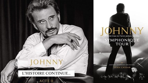 Affiche Johnny Symphonique Tour